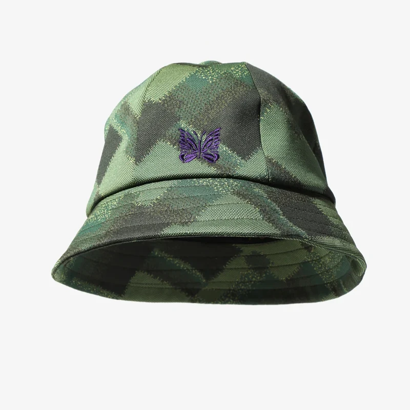 Needles Bermuda Hat - Poly Jq. E-olive