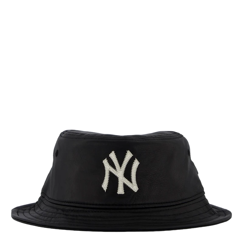 Mlb Leather Bucket Yankees Blkwhi