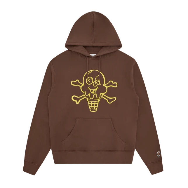 Cones And Bones Popover Hood Brown