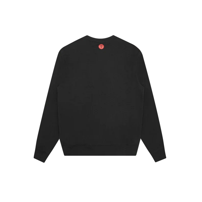 Team Eu Skate Cone Crewneck Black