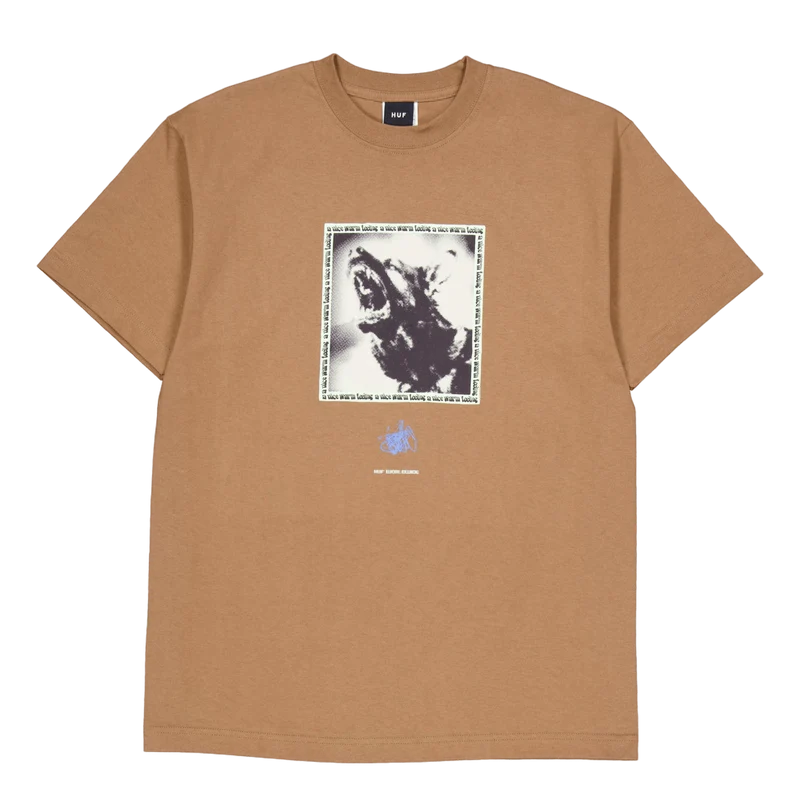 Beware S/s Tee Camel