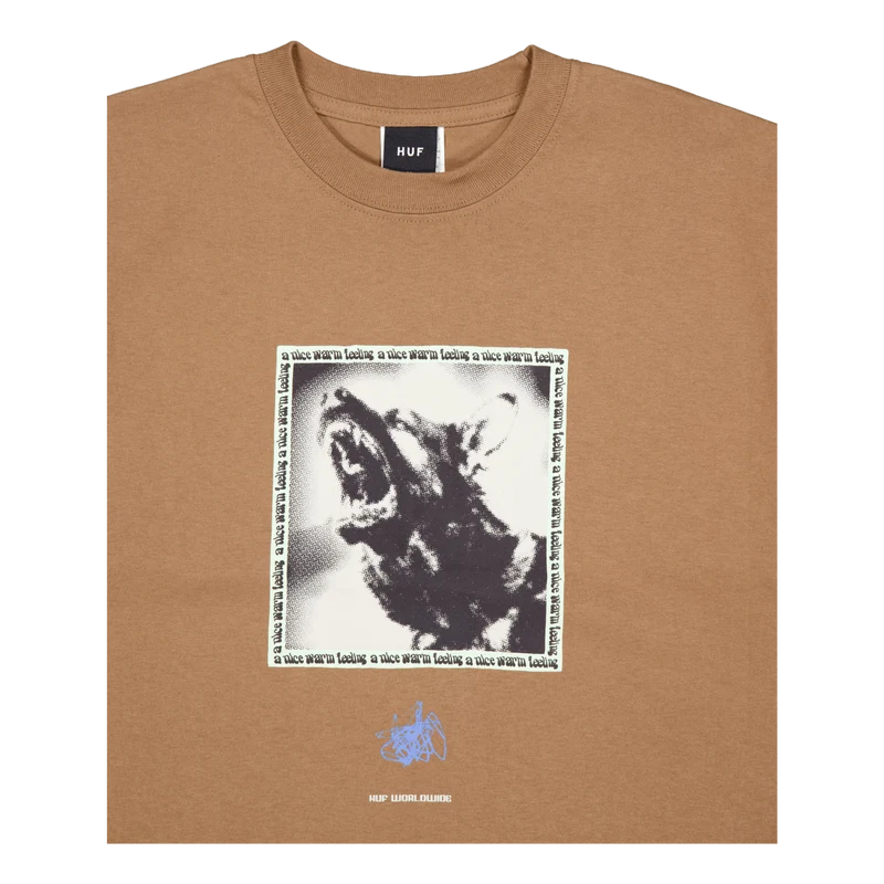 Beware S/s Tee Camel