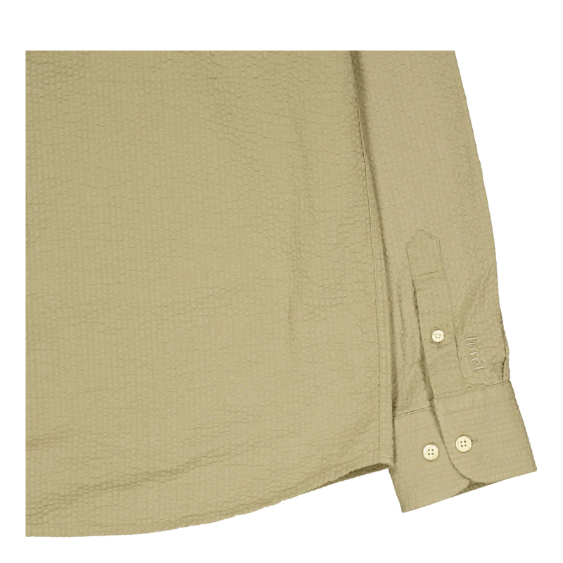 Bush Seersucker Shirt Olive