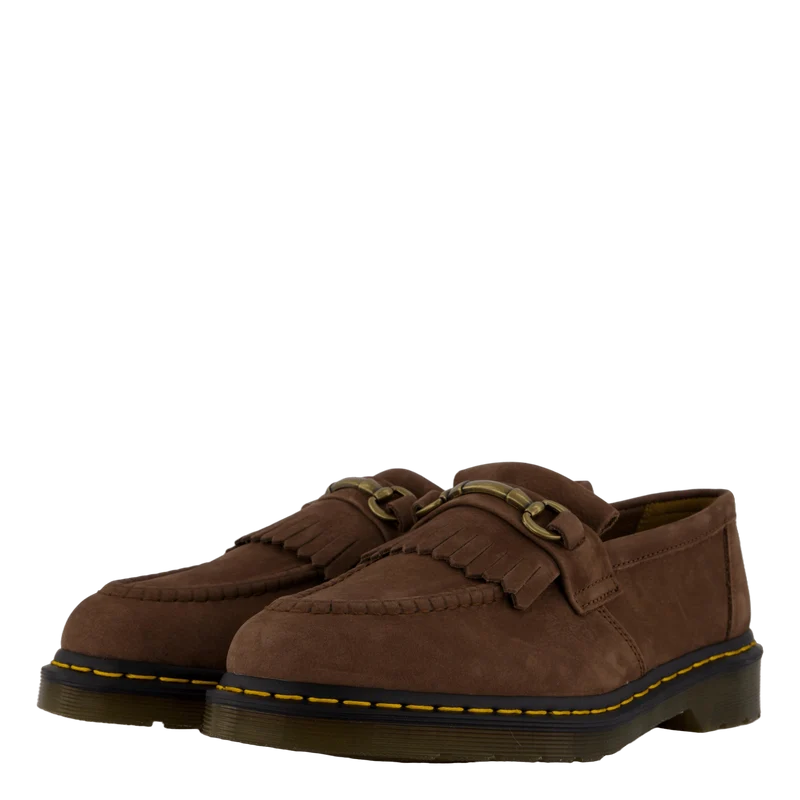 Adrian Snaffle Dark Brown Tumbled Nubuck