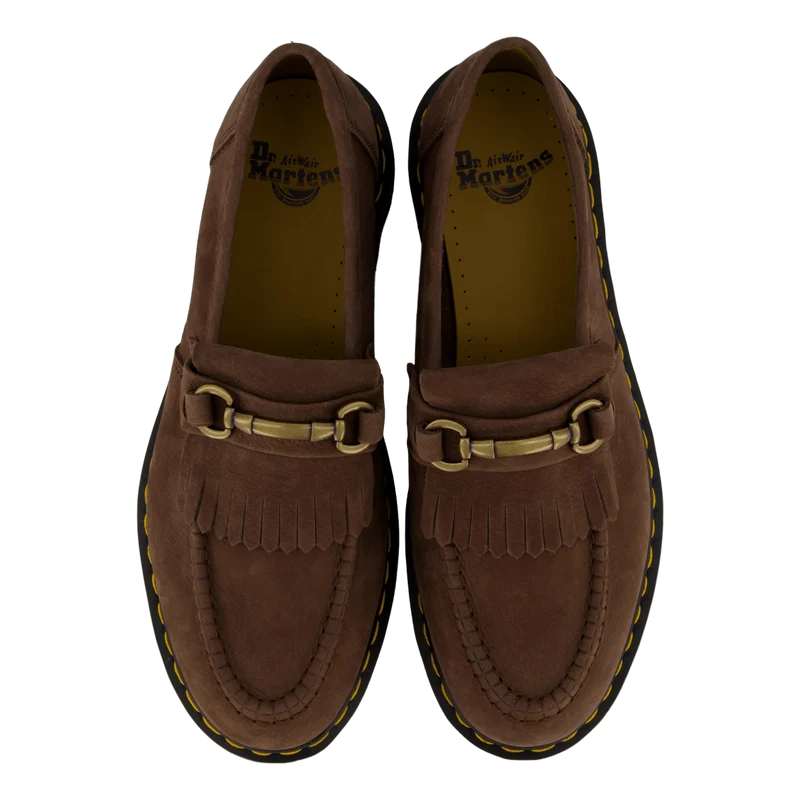 Adrian Snaffle Dark Brown Tumbled Nubuck