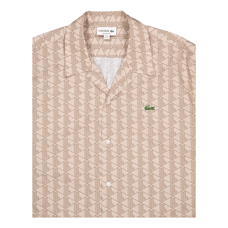 Chemise Casual Manches Co Croissant/cookie