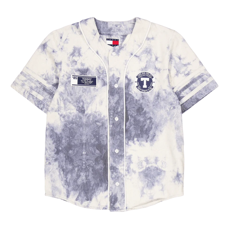 Tjcu Degrade Varsity Shirt Carbon Navy