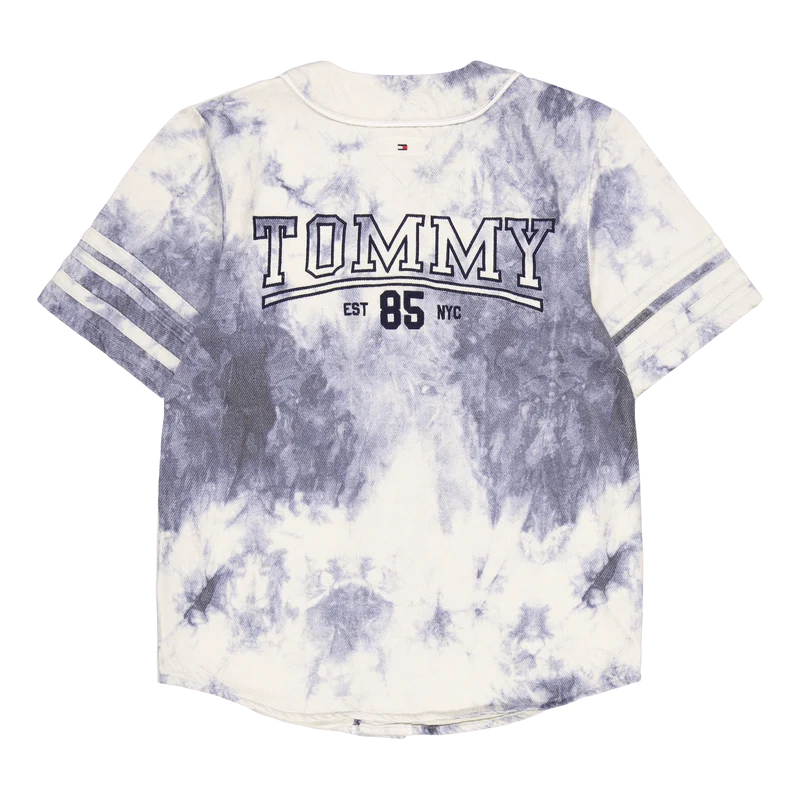 Tjcu Degrade Varsity Shirt Carbon Navy