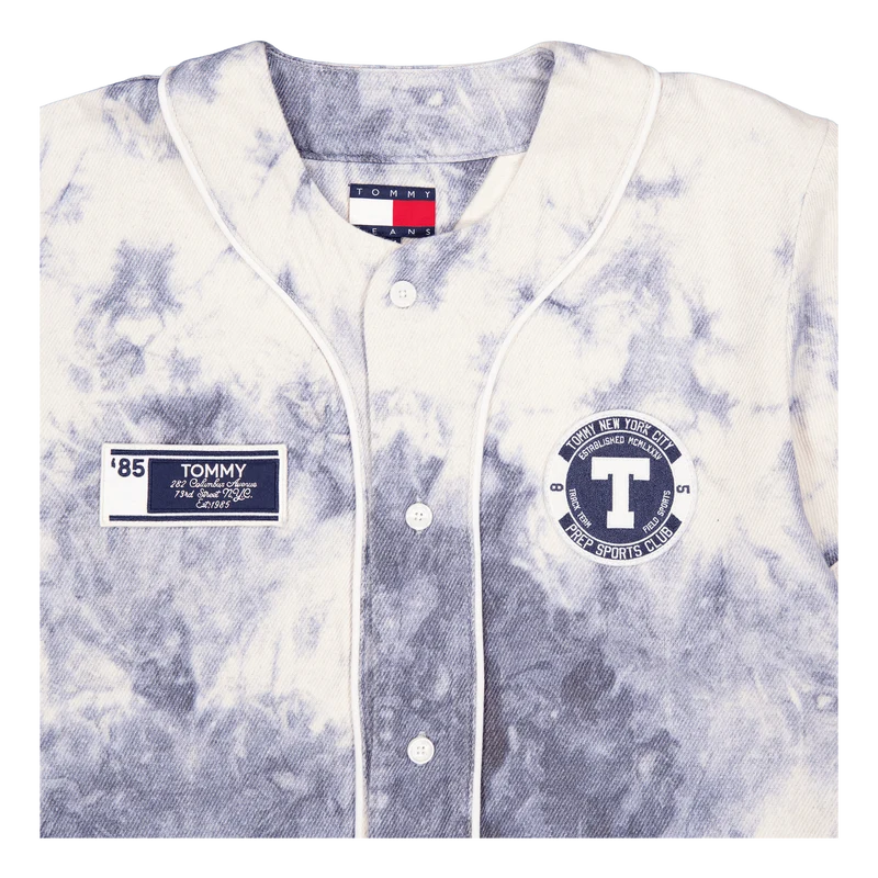 Tjcu Degrade Varsity Shirt Carbon Navy