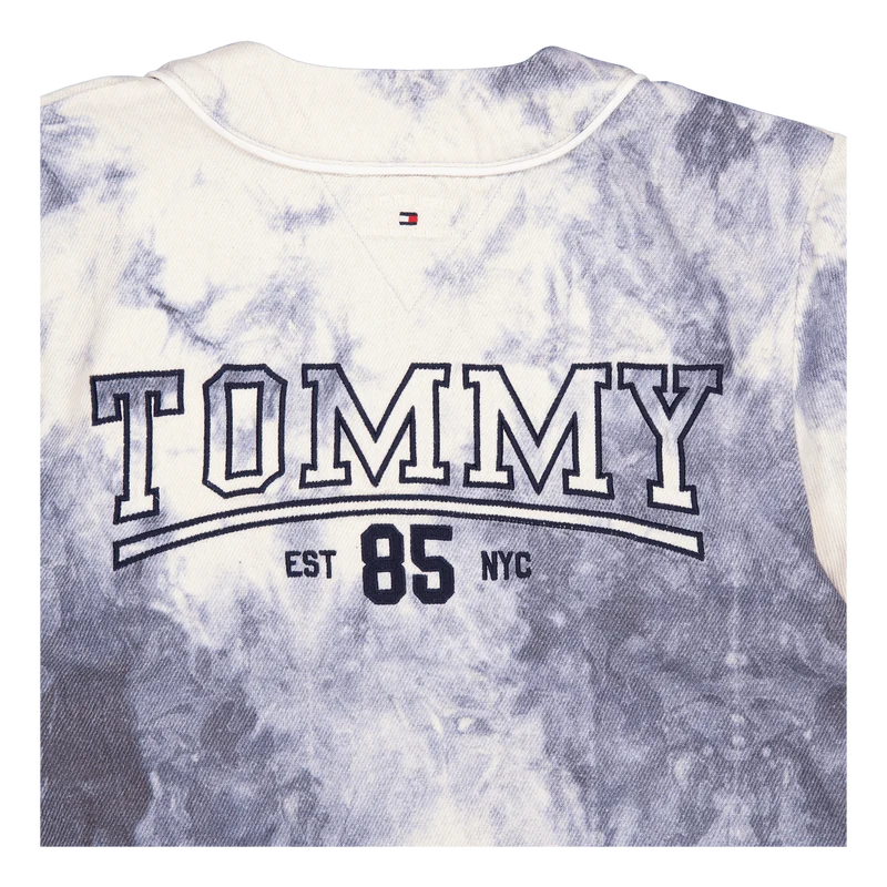 Tjcu Degrade Varsity Shirt Carbon Navy