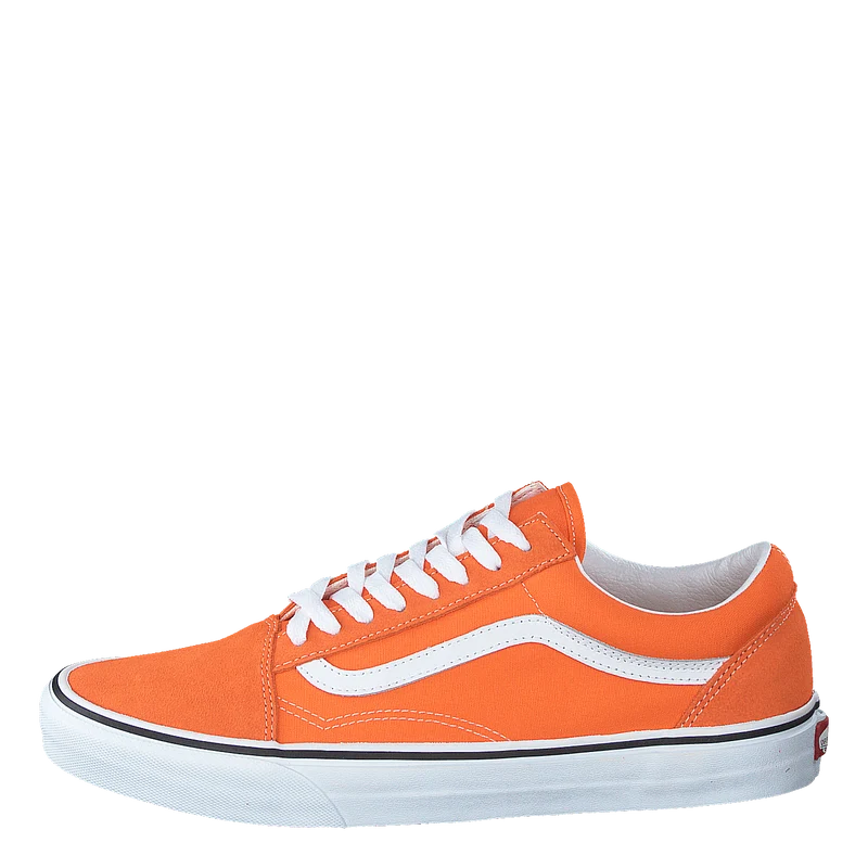 Ua Old Skool Orange Tiger/true White