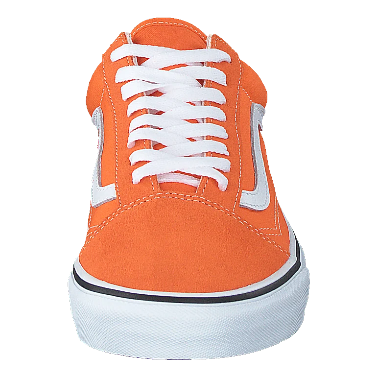 Ua Old Skool Orange Tiger/true White