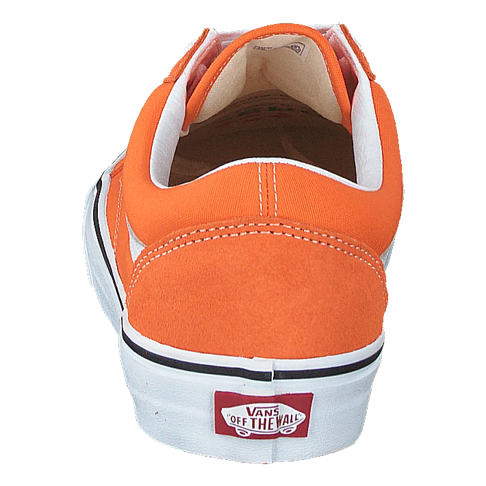 Ua Old Skool Orange Tiger/true White
