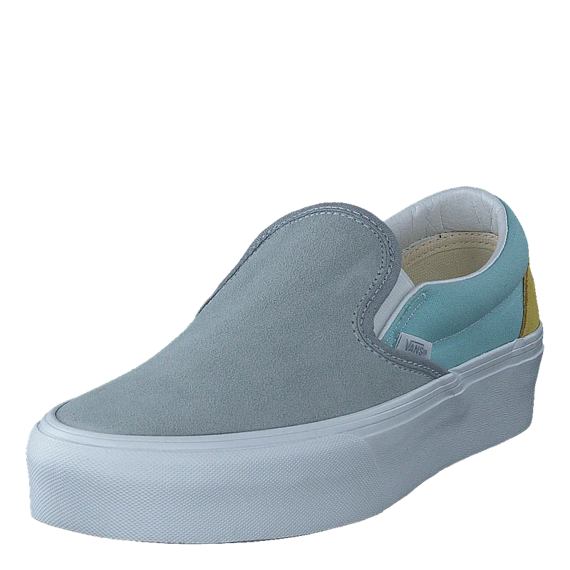 Ua Classic Slip-on Platform (color Block)pastel/trwht