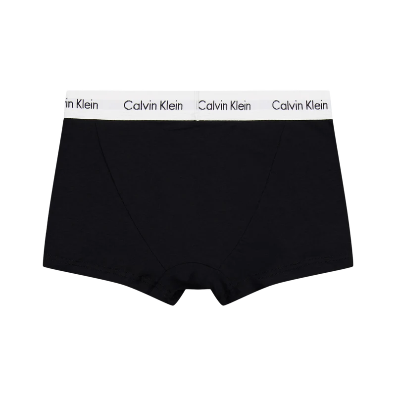 Cotton Stretch 3P Low Rise Trunk Black