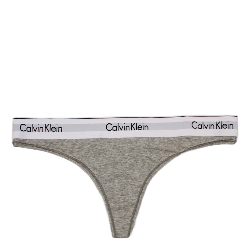 Modern Cotton Thong Grey