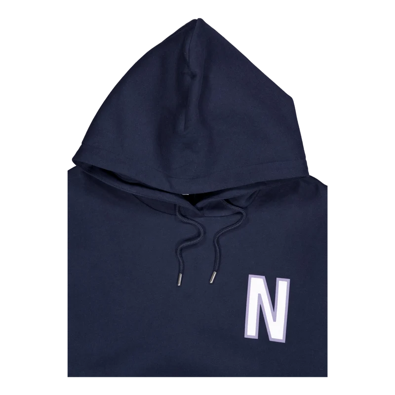 Arne Relaxed Organic Brushed F Dark Navy