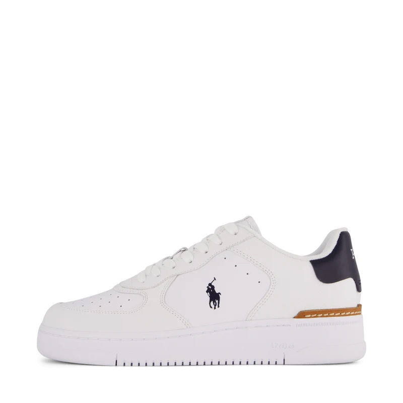 Masters Court Leather Sneaker White/Navy PP