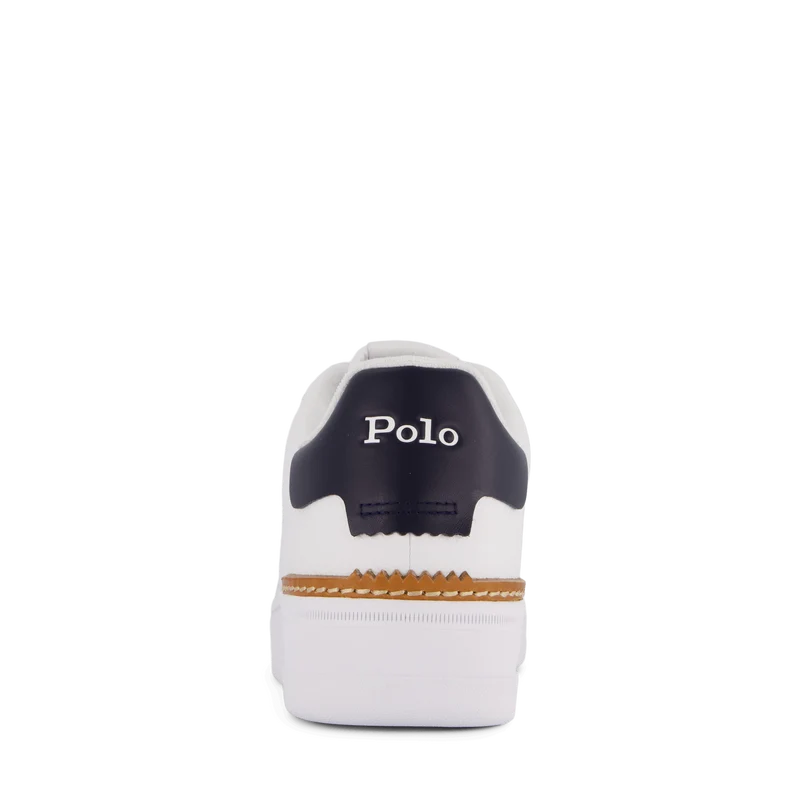 Masters Court Leather Sneaker White/Navy PP