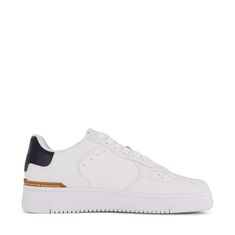 Masters Court Leather Sneaker White/Navy PP