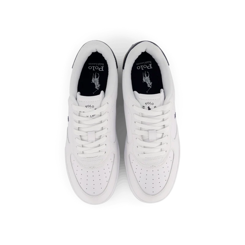 Masters Court Leather Sneaker White/Navy PP