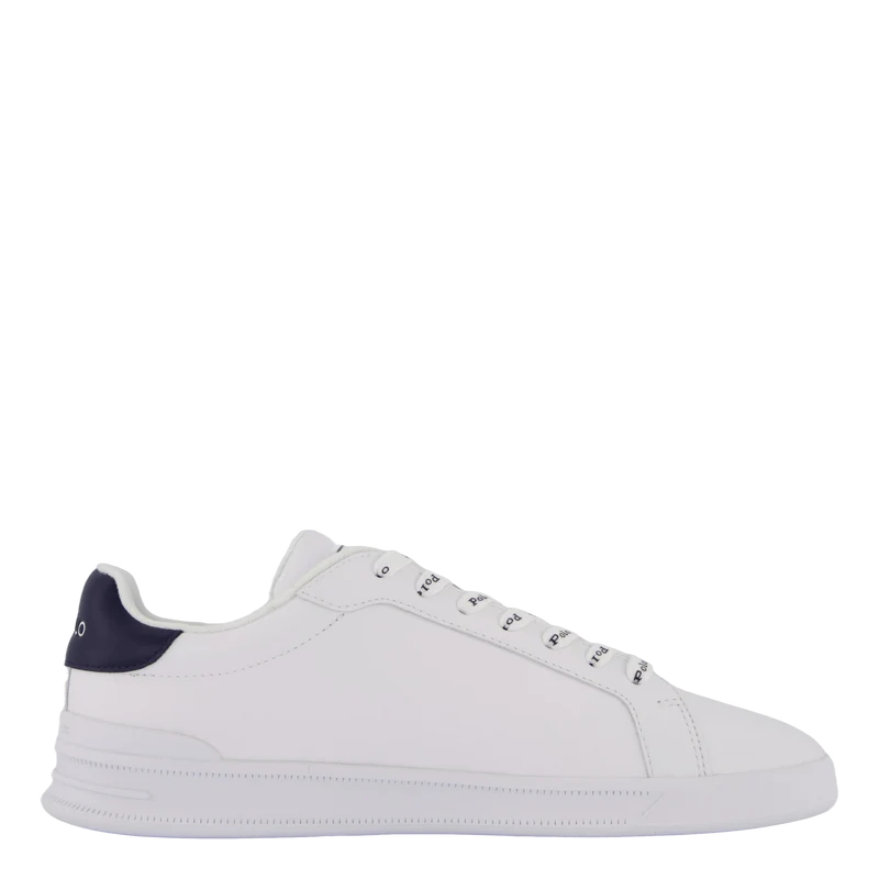 Heritage Court II Leather Sneaker White / Newport Navy PP
