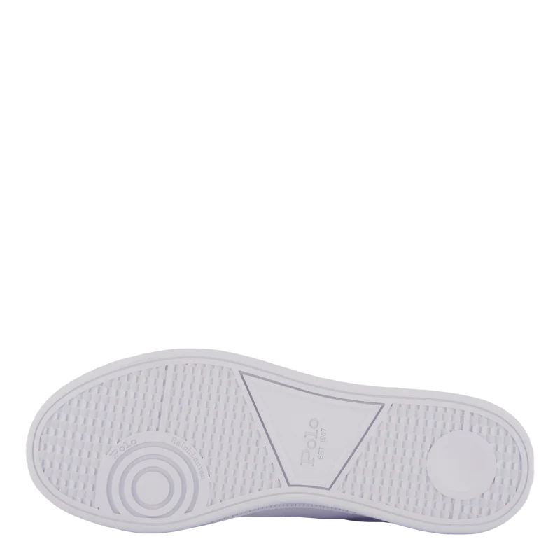 Heritage Court II Leather Sneaker White / Newport Navy PP