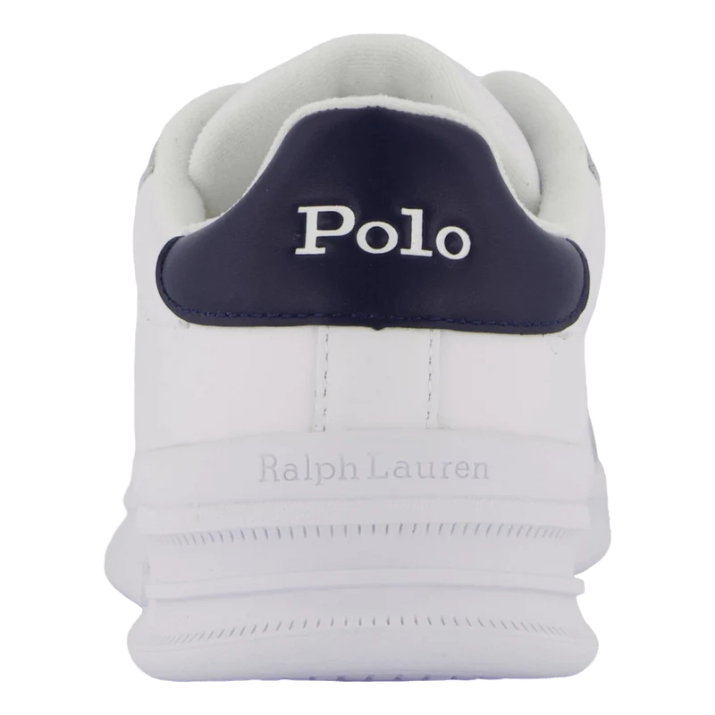 Heritage Court II Leather Sneaker White / Newport Navy PP