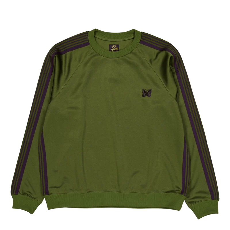 Needles Track Crew Neck Shirt B-olive