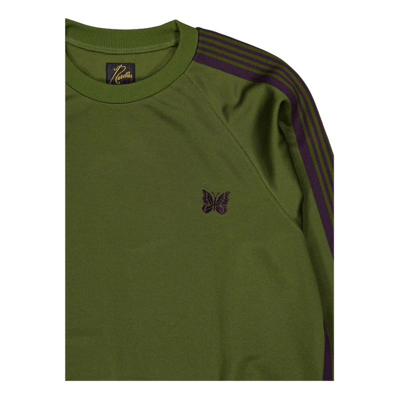 Needles Track Crew Neck Shirt B-olive
