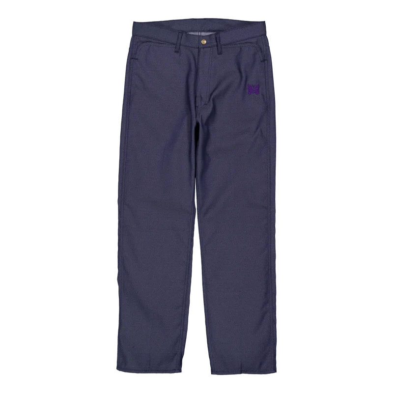 Needles Straight Jean - Poly T D-navy