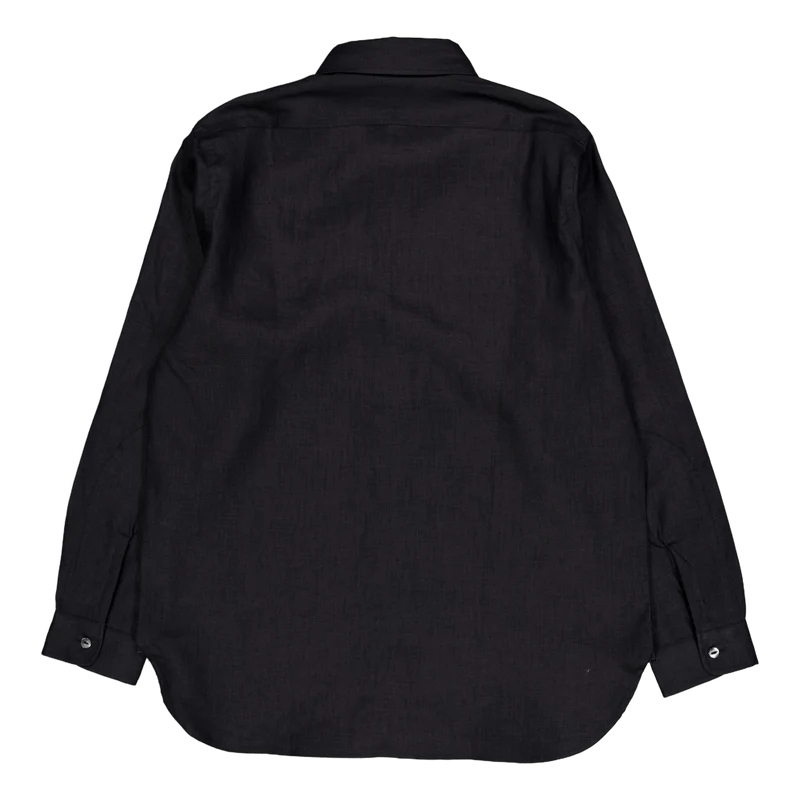 Needles Work Shirt - Linen Can D-black