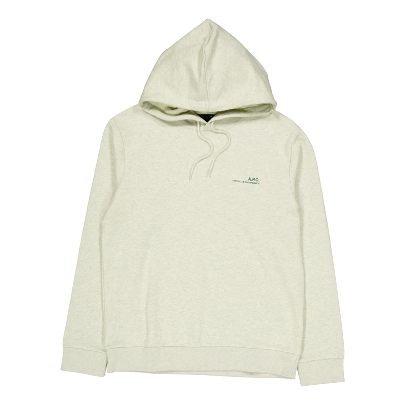 Hoodie Item H Overdye Pkc - Vert Pale Chine