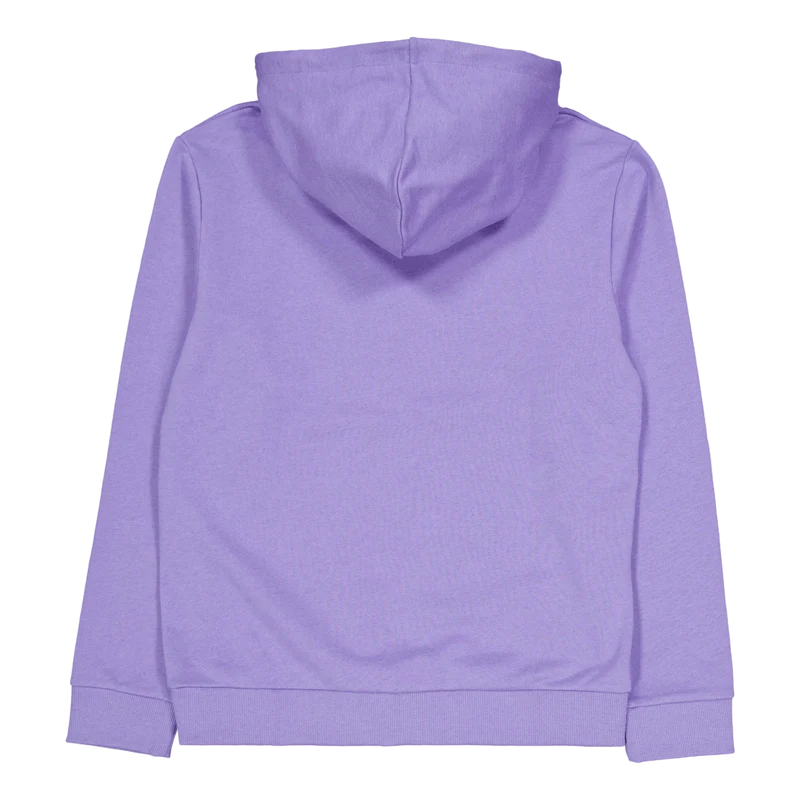 Hoodie Item H Overdye Piq - Violet Chine