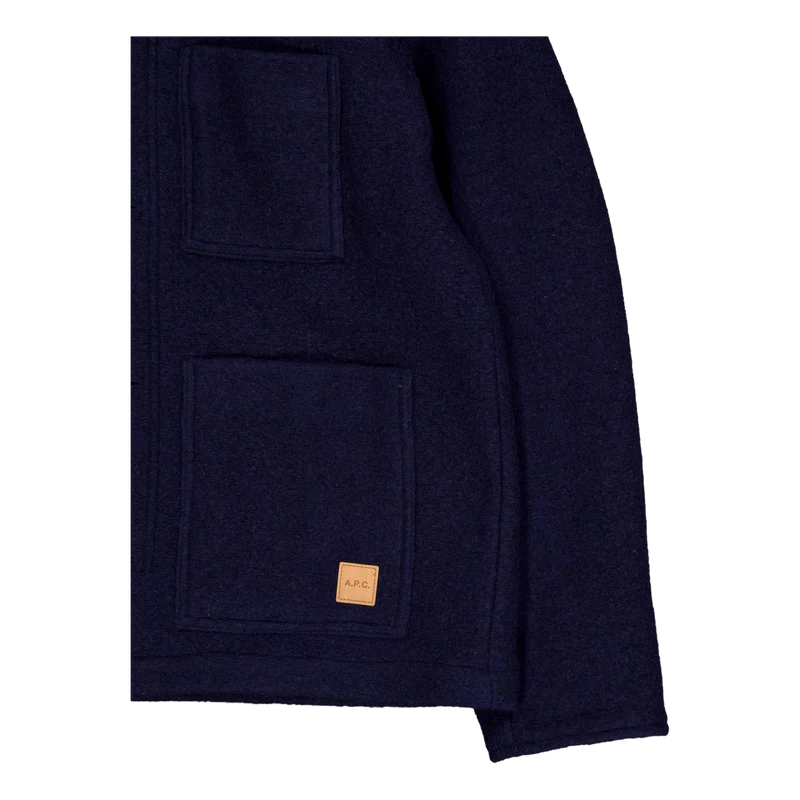 Veste Emile Patchee Iak - Dark Navy