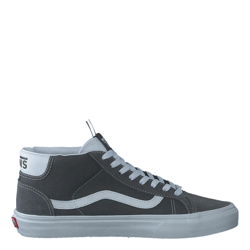 Ua Mid Skool 37 Pewter/true White