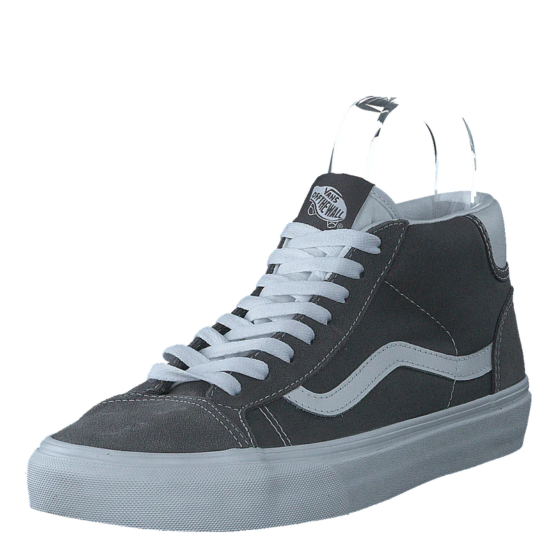 Ua Mid Skool 37 Pewter/true White