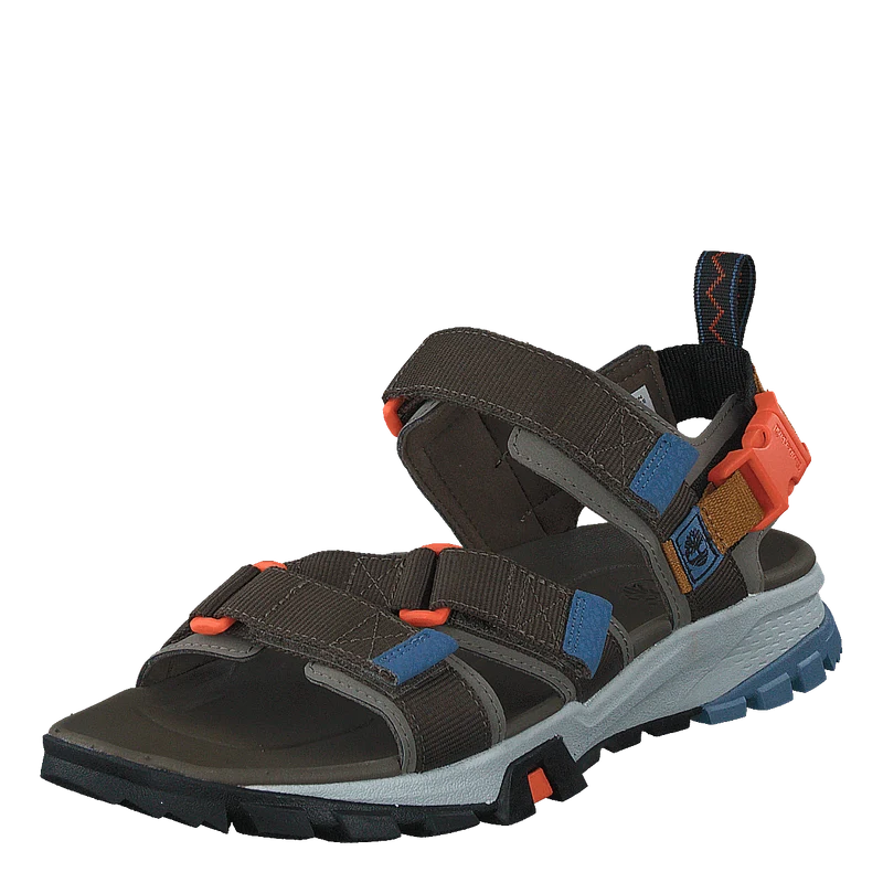 Garrison Trail Webbing Sandal Dark Green