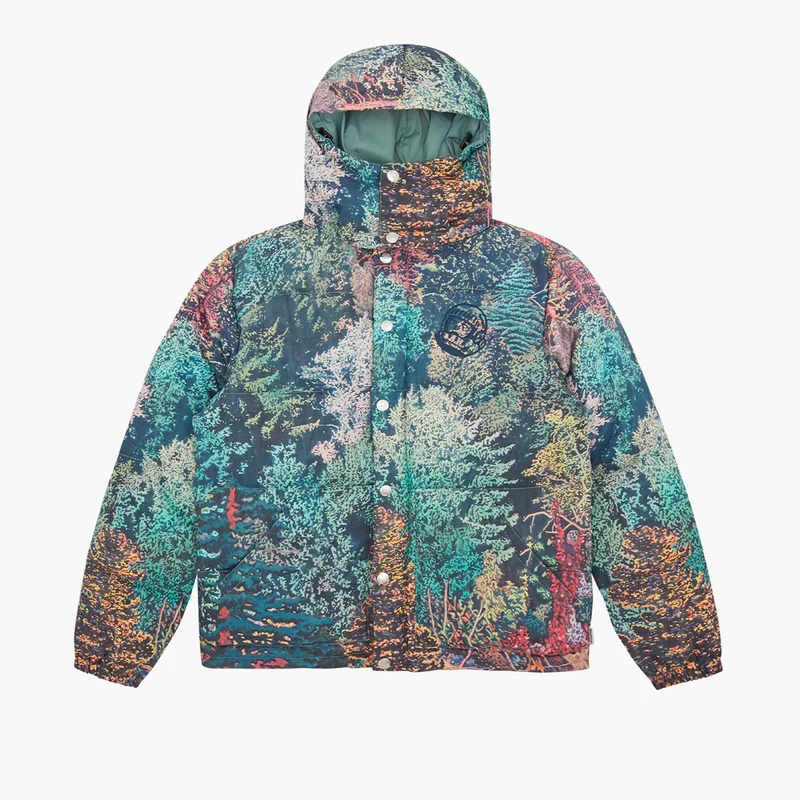 Wilderness Down Filled Hooded Multi