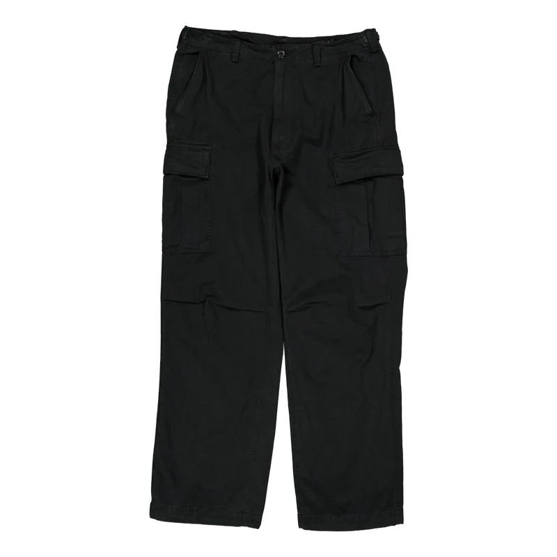 Burroughs Relaxed Fit Ripstop Cargo Pant Polo Black