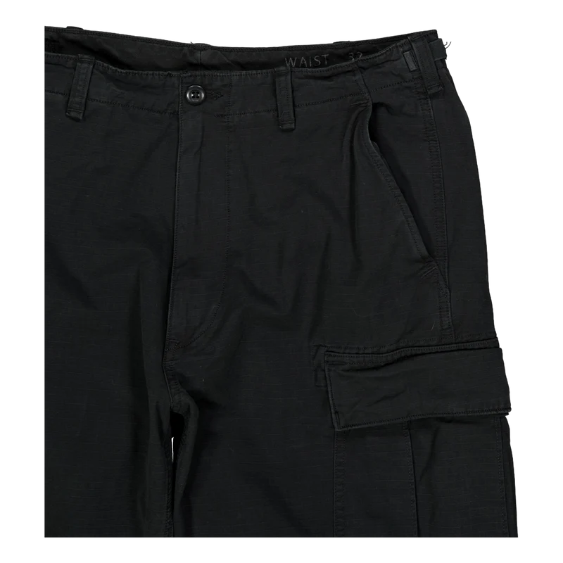 Burroughs Relaxed Fit Ripstop Cargo Pant Polo Black
