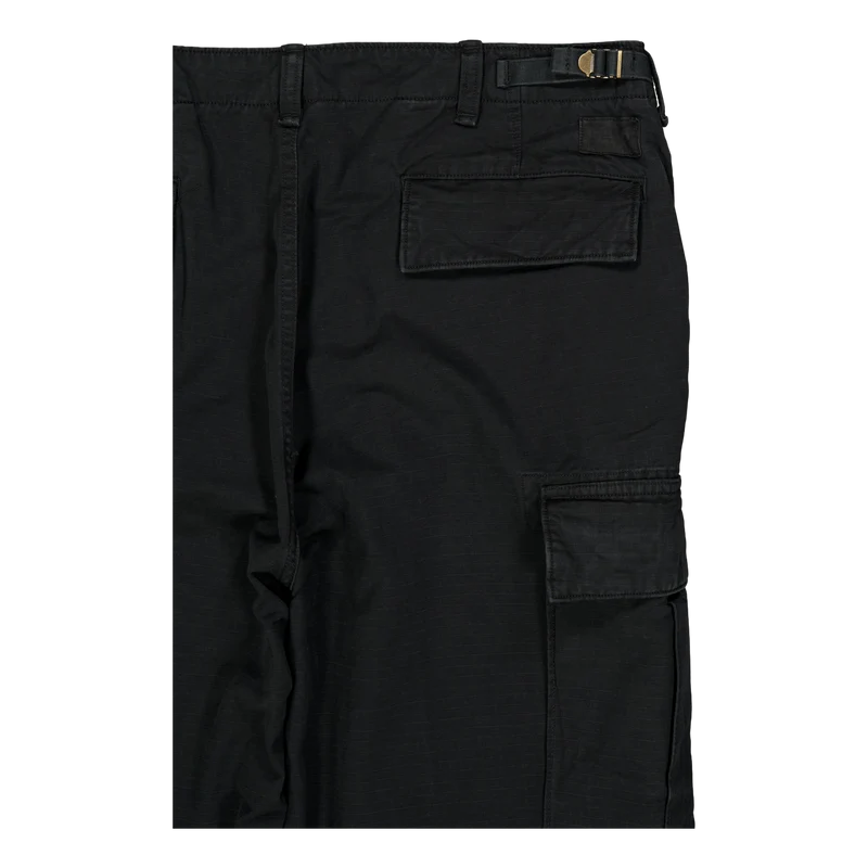 Burroughs Relaxed Fit Ripstop Cargo Pant Polo Black