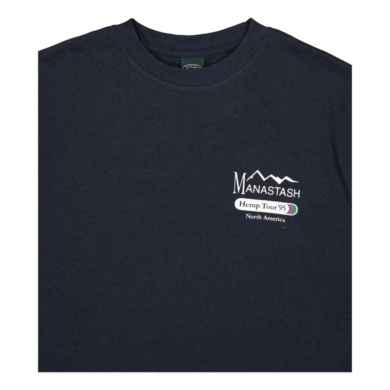 Hemp Tee Tour Blk