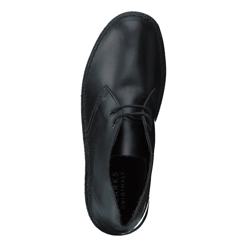 Desert Boot Black Polished