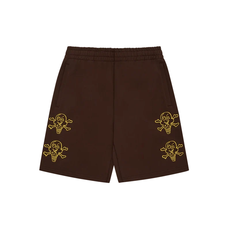 Cones And Bones Sweatshorts Brown