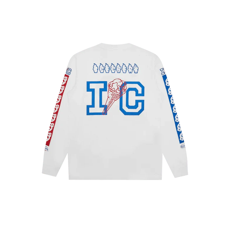 Racing L/s T-shirt White