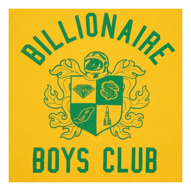 Crest Logo Crewneck Yellow