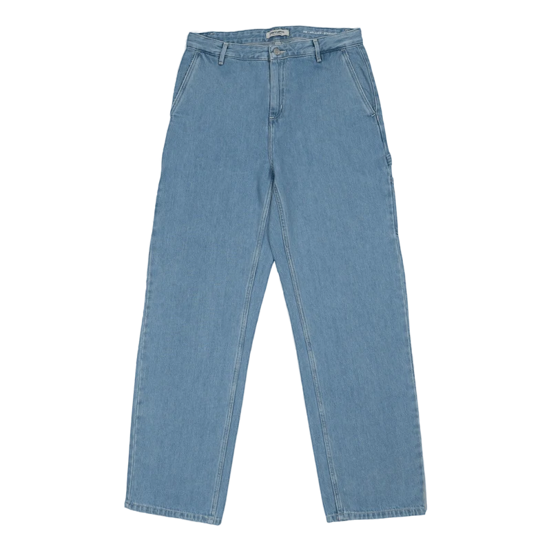 W' Pierce Pant Straight Blue