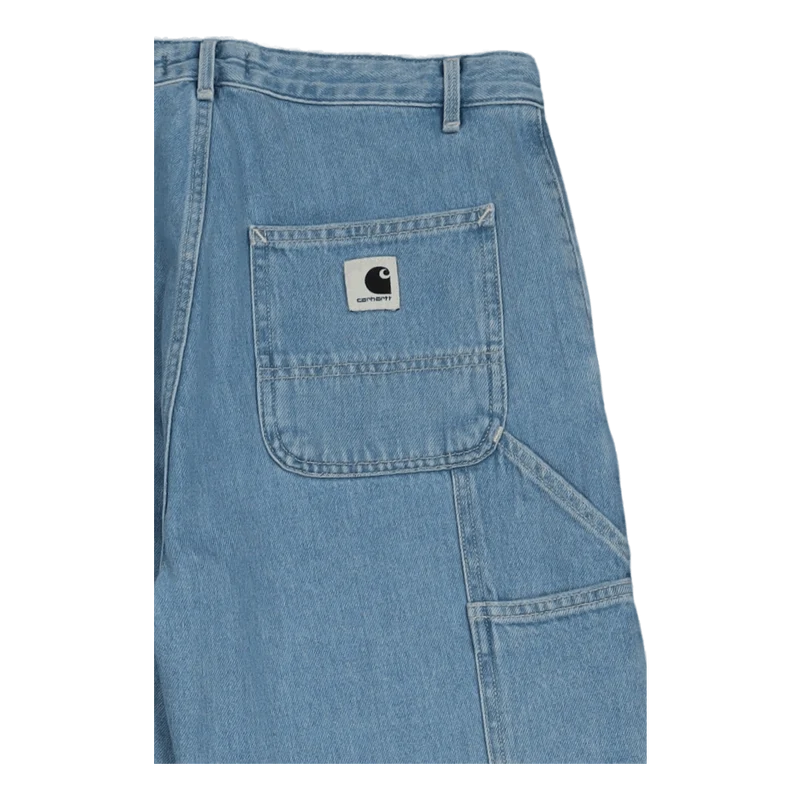 W' Pierce Pant Straight Blue