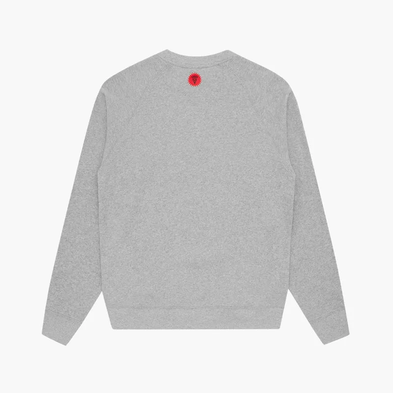 Skate Cone Crewneck Heather Grey